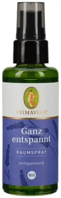 Produktbild von Primavera GANZ entspannt Raumspray 50ml PZN 15394654