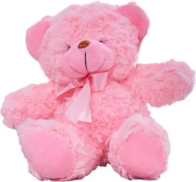 Obrázok produktu pre Plyšový medvedík, 20 cm, ružový, plyšová hračka pre deti