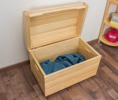 Produktbild von Holztruhe natur