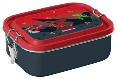 Immagine prodotto di Step by Step sacco per il pranzo Lunchbox Stainless Steel Warrior rosso