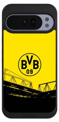 Produktbild von NIVOCASE Handyhülle für Google Pixel 10 Pro XL Hülle NIVOpure Case Schwarz BVB Borussia Dortmund Fanartikel
