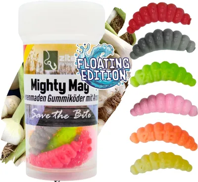 Produktbild von Zite Fishing Mighty Mag Schock Mix Floating Edition Knoblauch 2,8 cm 12 Stück