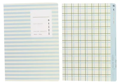 Immagine prodotto di Quaderno A5, 48 pagine a quadretti, Still Mix, confezione da 5 pezzi