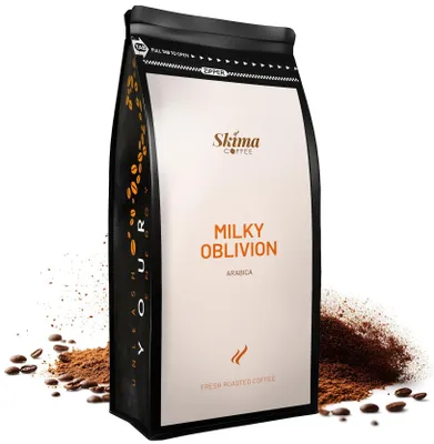 Produktbild von Gemahlener Kaffee 500 g MILCHTRAUM 100 % Arabica frisch geröstet + Tassenuntersetzer