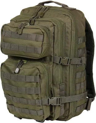 Produktbild von Wanderrucksack 45 l, armee grün, für Camping, Textil