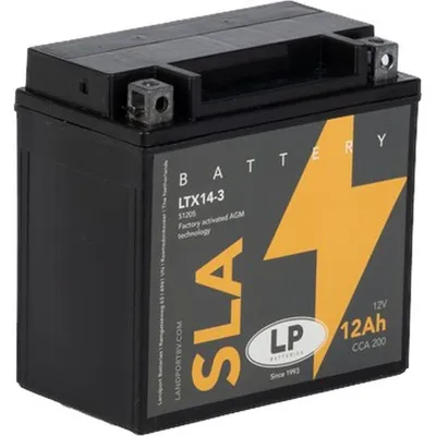 Zdjęcie produktu dla Akumulator AGM SLA 12V 12Ah do akumulatora rozruchowego motocykla MS LTX14-3