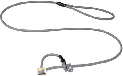 Produktbild von Mystique® Biothane Moxonleine 8mm grau 180cm Moxon mit Zugbegrenzung