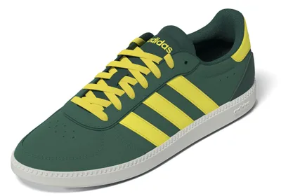 Produktbild von adidas Damen BREAKNET Sleek Shoes, Collegiate Green/Yellow/Off White, 36 EU