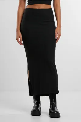 Produktbild von Urban Classics Midirock für Frauen Comill schwarz XS