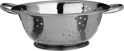 Zdjęcie produktu dla Durszlak ze stali nierdzewnej z rączkami, Ø 24 cm