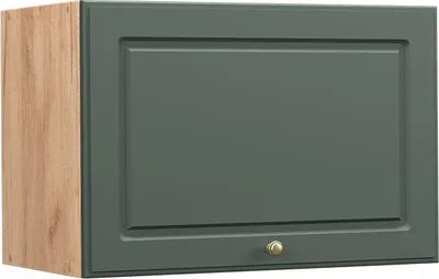 Produktbild von Vicco Hängeschrank Fame-Line, 60 cm Flach, Grün-Gold Landhaus/Goldkraft Eiche