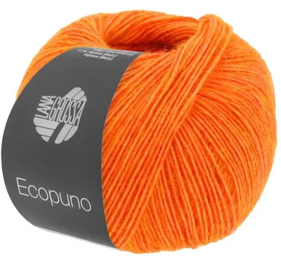 Produktbild von Lana Grossa - Ecopuno 0089 leuchtendorange