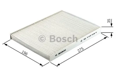 Produktbild von Bosch Filter, Innenraumluft  1 987 432 205
