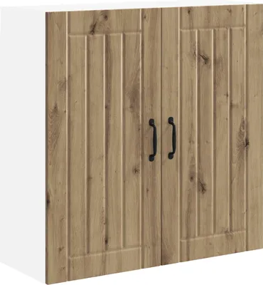 Immagine prodotto di vidaXL Armadio a muro LUCCA in rovere Artisan 80 x 31 x 80 cm in materiale derivato dal legno