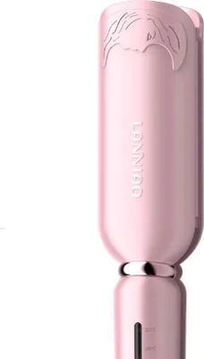 Image de INF Grand Fer à Friser Vague Œuf - Chauffage Rapide Ondulation d'Eau Rose