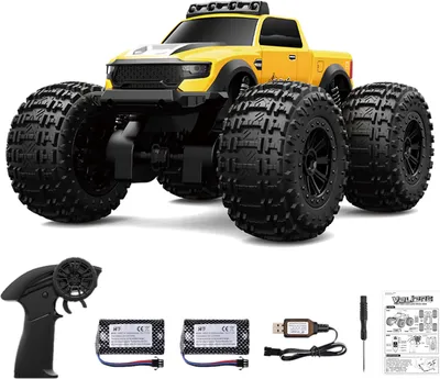 Zdjęcie produktu dla Amfibia zdalnie sterowana, samochód terenowy 2,4 GHz 4WD z reflektorami, obracający się o 360′ã wodoodporny samochód kaskaderski jako prezent dla dzieci, dziewczynek i chłopców, zabawka terenowa na plażę i basen