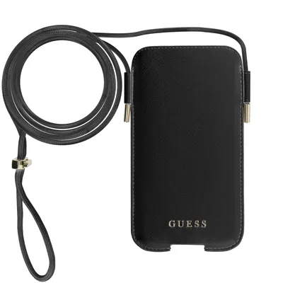 Produktbild von Guess Torebka Guhcp12Msapsbk 6,1"" Czarny/Schwarz Saffiano