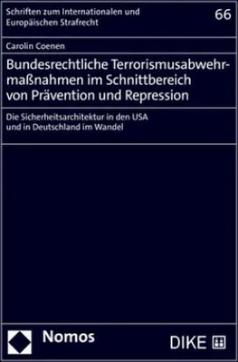 Immagine prodotto di Bundesrechtliche Terrorismusabwehrmaßnahmen im Schnittbereich von Prävention und Repression