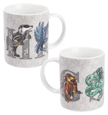 Image de Harry Potter - Tasse « 4 blasons » 320 ml en porcelaine