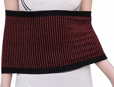 Produktbild von Uni Kaschmir Nierenwärmer Bauchwärmer Wärmegürtel Rückenwärmer Winter verstellbar Leibwärmer Taillen Beschützer Gürtel Band für Rückenschmerzen Menstruationsbeschwerden