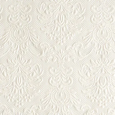 Produktbild von Servietten 25x25 cm - Elegance pearl white