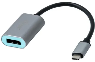 Zdjęcie produktu dla i-tec Metal C31METALDP60HZ, 0,15 m, USB Type-C, Display Port, Męska, Żeńska, 3840 x 2160 px