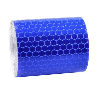 Obrázok produktu pre Samolepiaca reflexná páska na bicykel (3m) - Modrá