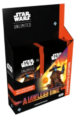 Zdjęcie produktu dla Star Wars Unlimited LAW A Lawless Time Carbonite Edition Booster Box
