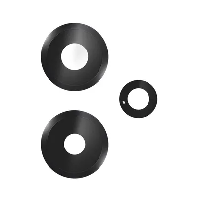 Immagine prodotto di Clappio, obiettivo della fotocamera posteriore per Xiaomi Redmi Note 13 Pro 5G, 100% compatibile, nero