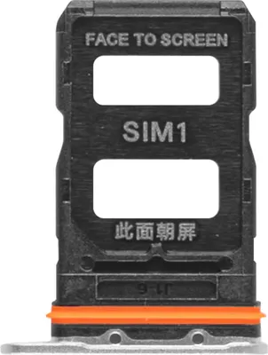 Obrázok produktu pre Clappio, Náhradný zásobník na dve nano SIM karty pre Xiaomi 14 Ultra, biely