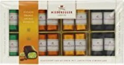 Immagine prodotto di Niederegger Marzipan Classic Mini Pani Assortiti al Cioccolato Confezione da 2 pezzi