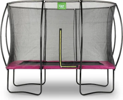 Produktbild von EXIT Silhouette Trampolin 214x305cm, auf Beinen, Rechteckig, für Kinder, Rosa