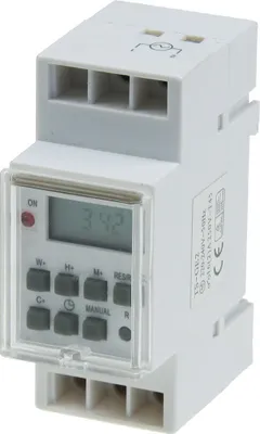 Produktbild von ChiliTec 20629 digitale Wochen-Zeitschaltuhr für Schalttafel-Einbau, 230V, max. 3500W