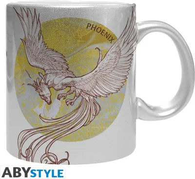 Produktbild von Harry Potter Mug 320 ml Phoenix Silver