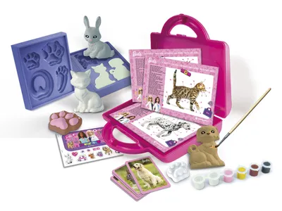 Produktbild von Clementoni Play Creative 8005125193011, Guss-/Mal-Set für Kinder, 6 Jahr(e), Mehrfarbig