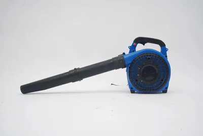 Produktbild von Laubbläser/Laubgebläse - Handgerät benzinbetrieben - 25,4 cm³ 2-Takt Einzylinder luftgekühlt - Luftmenge 0,13 m³/s - Rohr 63,5 cm - 4,32 kg - Blau