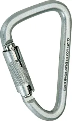 Produktbild von Profi Kletterkarabiner 45 kN Aliens Stahl
