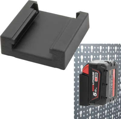 Produktbild von Akkuhalter Milwaukee für Küpper Lochwand M18 Halterung Akkuhalter Wandhalter 18V