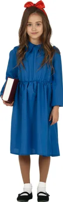 Immagine prodotto di Costume da topo di biblioteca classico Giornata mondiale del libro fantasia avventura esplorazione carnevale divertimento bambini topo di biblioteca avventura personaggi idee costume libri mondi carnevale gioia classico letteratura scoperta, taglia: 110/116 colore: blu