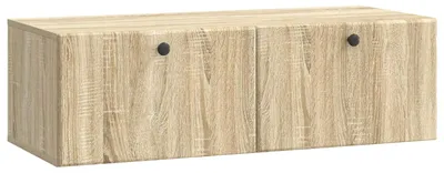Zdjęcie produktu dla vidaXL Szafka pod telewizor do montażu na ścianie 98 x 41 x 30 cm, dąb Sonoma