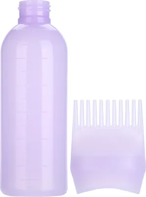 Obrázok produktu pre 160 ml fľaša na farbenie vlasov s kefou, šampónom a nástrojom na nanášanie farby na vlasy (fialová)