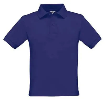 Produktbild von Kinder-Poloshirt, Kurzarm - B&C SAFRAN/K - indigo - Größe 12/14