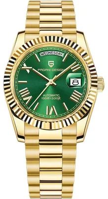 Immagine prodotto di Orologio da uomo automatico con quadrante verde