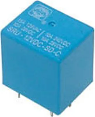 Produktbild von Velleman MINIATUR-RELAIS 15A/28VDC-125VAC 7A/220VAC 1 x Wechsler 12Vdc