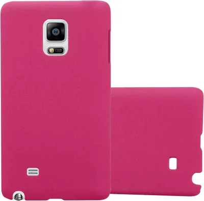 Produktbild von Cadorabo Schutzhülle für Samsung Galaxy NOTE EDGE Hülle in Pink Etui Hard Case Handyhülle Cover