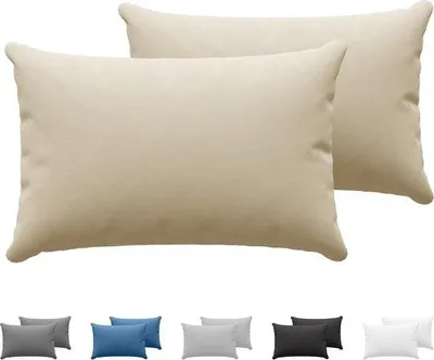 Produktbild von Famanu Kissenbezüge Set - 2 Stück, 50 x 70 cm, aus 100% Jersey Baumwolle