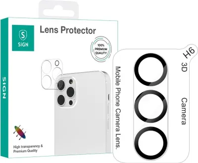 Produktbild von SiGN Samsung Galaxy S25 Objektivschutz aus gehärtetem Glas