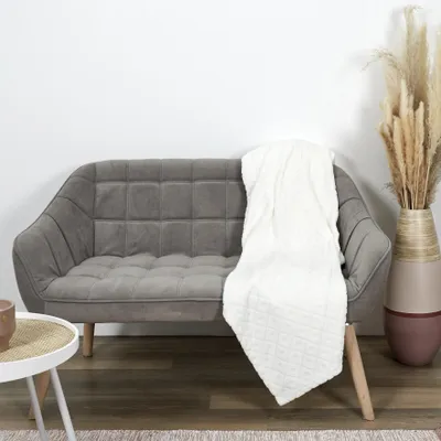Produktbild von Geprägtes Plaid aus Polyester 140 x 200 cm