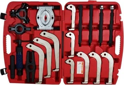 Obrázek produktu pro Univerzální Stahovák Kol A Ložisek, S Hydraulickým Válcem 12 T A Stahovákem, 20 Dílů