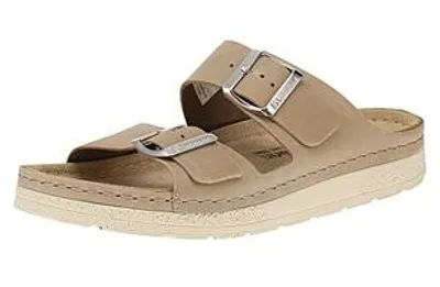 Produktbild von Berkemann 01914 Verica Nubuk - Damen Pantolette - 734-Sand